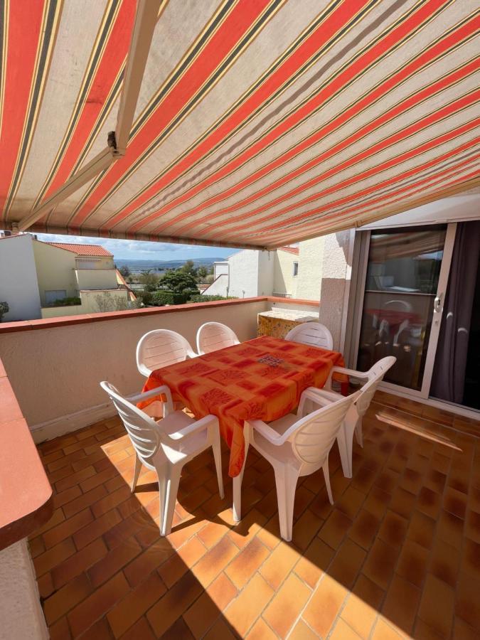 Apartamento T2 avec terrasse, vue étang et son coucher de soleil, plage à proximité, wifi et place de parking gratuit que l on nomme Grain de Corail Le Barcarès Exterior foto