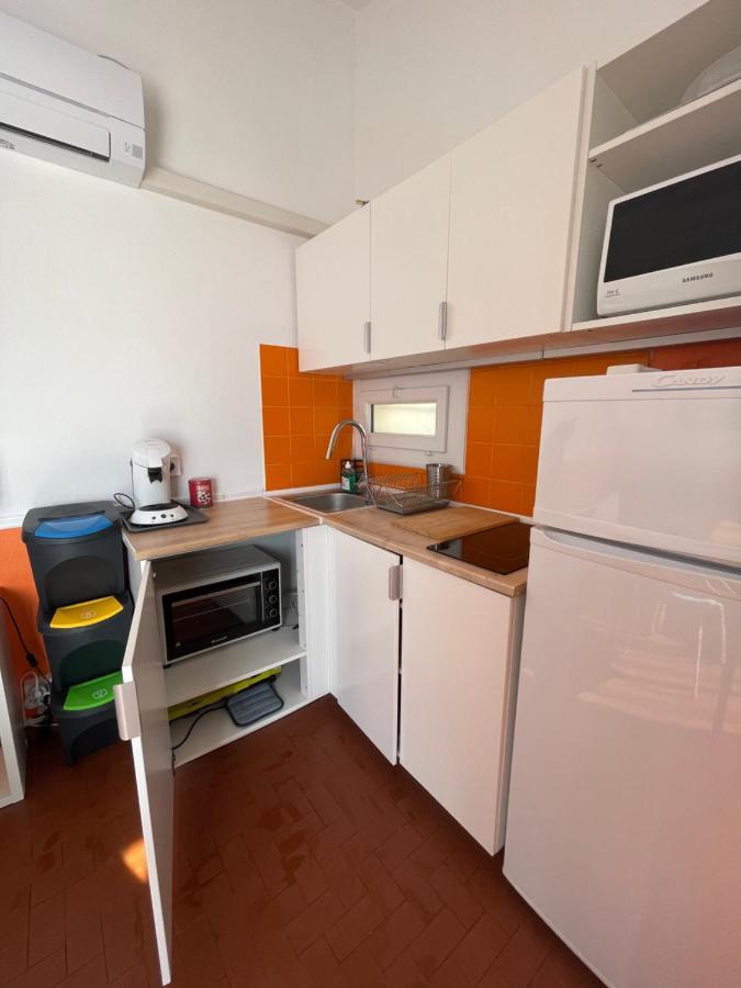 Apartamento T2 avec terrasse, vue étang et son coucher de soleil, plage à proximité, wifi et place de parking gratuit que l on nomme Grain de Corail Le Barcarès Exterior foto